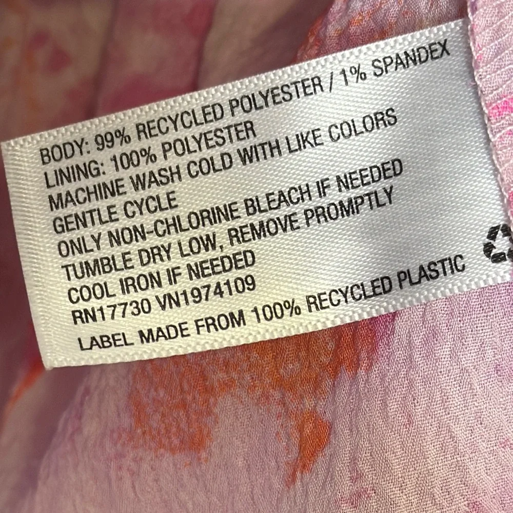 Wild Fable Pink Tiered Tie Front Camisole - Picture 8 of 9